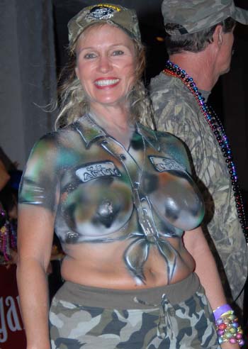 Body Painting 2006 photo - Duval Street, Key West